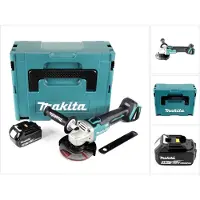 Makita DGA 504 F1J Akku Winkelschleifer 18V 125mm Brushless + 1x Akku 3,0Ah + Makpac - ohne Ladegerä