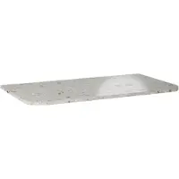 Balmani Moon enkel of dubbel tablet terrazzo greige 100 x 55 cm