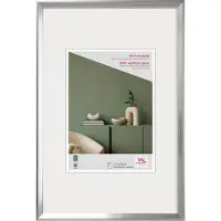 Walther design Desire - Kunststof lijst - Fotoformat 30x40 cm - Kunstglas - Zilver