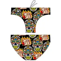 Turbo Sweet Haloween 2014 Waterpolo Swimming Brief Zwart L Man