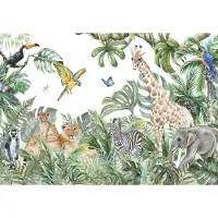 Consalnet Fotobehang - Dieren - Jungle - Vliesbehang - (416 x 290 cm)