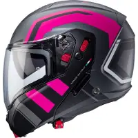 Caberg Horus X Road Systeemhelm Mat/Zwart/Pink XS