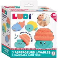 Ludi - Waterspuiters - Waterspuwers - Watersproeiers - Uitwasbare sproeiers