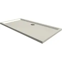 Xenz Mariana Plus rechthoekige douchebak acryl 150x80cm pergamon