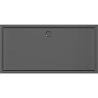 Xenz Mariana Plus rechthoekige douchebak acryl 180x90cm zwart mat