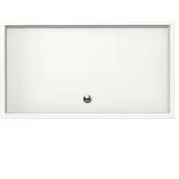 Xenz Mariana Plus rechthoekige douchebak acryl 160x90cm wit mat