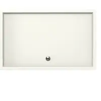 Xenz Mariana Plus rechthoekige douchebak acryl 160x100cm wit mat