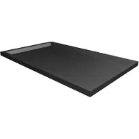 Xenz Mariana Plus rechthoekige douchebak acryl 120x75cm zwart mat
