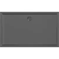 Xenz Mariana Plus rechthoekige douchebak acryl 150x90cm zwart mat