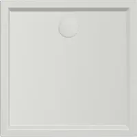 Xenz Mariana Plus vierkante douchebak acryl 80x80cm wit mat