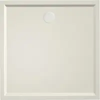 Xenz Mariana Plus vierkante douchebak acryl 100x100cm pergamon
