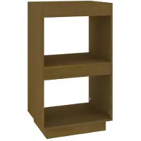 vidaXL Boekenkast 40x35x71 cm massief grenenhout honingbruin