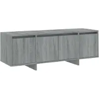 vidaXL Tv-meubel 120x30x40,5 cm bewerkt hout grijs sonoma eikenkleurig