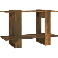 vidaXL Boekenkast/kamerscherm 80x30x51 cm gerookt eikenkleurig