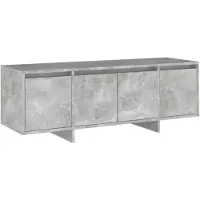 vidaXL Tv-meubel 120x30x40,5 cm bewerkt hout betongrijs