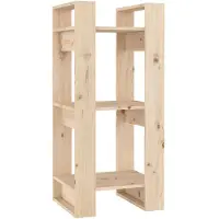 vidaXL Boekenkast/kamerscherm 41x35x91 cm massief grenenhout