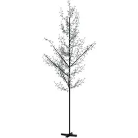 vidaXL Boom kersenbloesem 672 LED's warmwit 400 cm