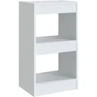 vidaXL Boekenkast/kamerscherm 40x30x72 cm wit