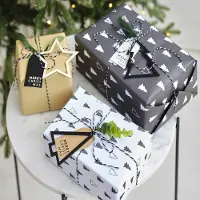 Ginger Ray Kerstlabels Houten Iconen