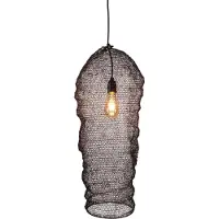 Safaary Oosterse hanglamp gaas nidum mat long Ø 32 x 65cm