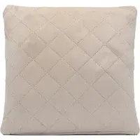 Belmarti Sierkussen Velvet inclusief binnenvulling 40x40cm - Beige - van fluweel zachte stof - handgemaakt in eigen atelier - Premium kwaliteit