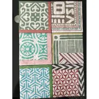 Windy papieren servetten/servetten papier Hill mix 240 stuks - 4 x 60 stuks