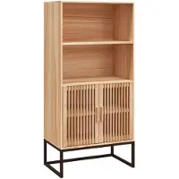 vidaXL Hoge kast 60x35x125 cm bewerkt hout