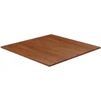 vidaXL Tafelblad vierkant 90x90x1,5 cm behandeld eiken donkerbruin