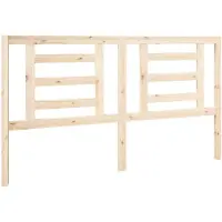 vidaXL Hoofdbord 166x4x100 cm massief grenenhout