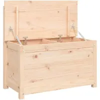 vidaXL Bankje 80x41x77 cm massief grenenhout
