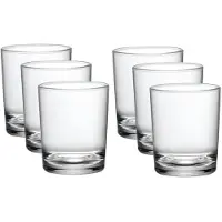 Bormioli Rocco 24x Shotglaasjes/borrelglazen inhoud 50 ml van glas - Shotglazen