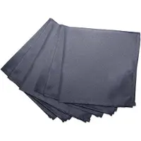 Wicotex Wicotex-Servetten polyester 40x40cm donker grijs 6 stuks