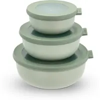 Mepal - Multikom Cirqula vershouddoos set - 350 + 750 + 1250 ml - Rond - Nordic sage