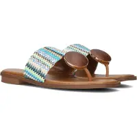 Noa Harmon Dames Slippers 9275 - Blauw - Maat 37