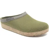 Haflinger Grizzly Torben Pantoffels | Maat 40 Heren Groen