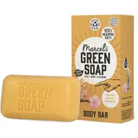 Marcel's Green Soap Showerbar Vanilla & Cherry Blossom 150 gr