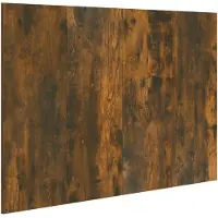 vidaXL Hoofdbord 120x1,5x80 cm bewerkt hout gerookt eikenkleurig
