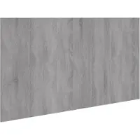 vidaXL Hoofdbord 160x1,5x80 cm bewerkt hout grijs sonoma eikenkleurig