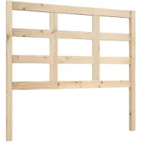 vidaXL Hoofdbord 105,5x4x100 cm massief grenenhout