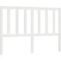 vidaXL Hoofdbord 166x4x100 cm massief grenenhout wit