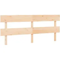 vidaXL Hoofdbord 204x3x81 cm massief grenenhout