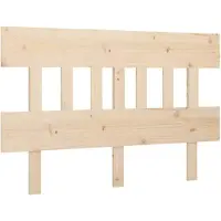 vidaXL Hoofdbord 153,5x3x81 cm massief grenenhout