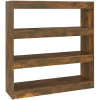 vidaXL Boekenkast/kamerscherm 100x30x103 cm gerookt eikenkleur