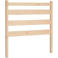 vidaXL Hoofdbord 81x4x100 cm massief grenenhout