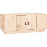 vidaXL Salontafel, 100x50x41 cm, massief grenenhout