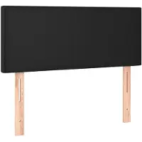 vidaXL Hoofdbord 80x5x78/88 cm kunstleer zwart