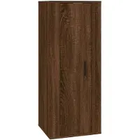 vidaXL Tv-wandmeubel 40x34,5x100 cm bruin eikenkleur