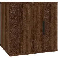 vidaXL Tv-wandmeubel 40x34,5x40 cm bruin eikenkleur