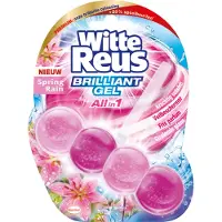 Witte Reus Toiletblok Brilliant Gel Spring Rain