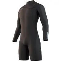 Mystic Marshall Longarm Shorty 3/2mm Fzip - Black